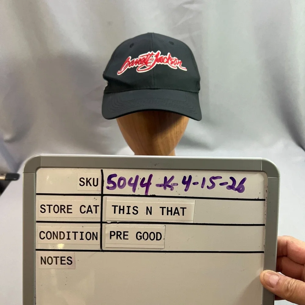 Barrett-Jackson Scottsdale Buyer 2018 Cap Mens One Size Black Mid Fit Ahead